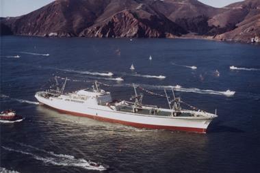 NS (Nuclear Ship) Savannah, the first commercial nuclear power cargo vessel, in 1962. ABS has been awarded funding to investigate different advanced reactor technologies.