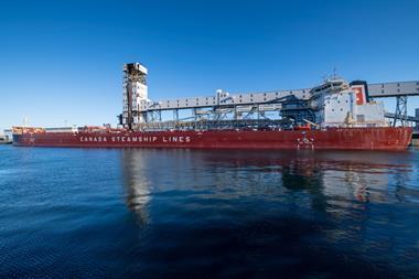 New-generation self-unloader to sustain vital Canadian trade.