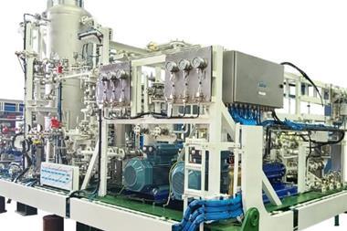 A picture of Babcock LGE's skid-mounted LPG FGSS.