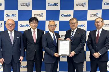 ClassNK AiP for a CO2 carrier