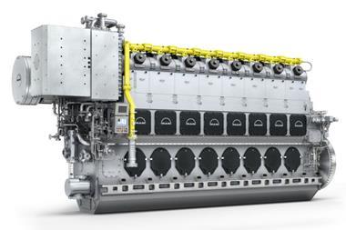 MAN ES engineers are assessing the feasibility of direct gas injection on four-stroke gas engines, such as the 51/60DF. (Image: MAN ES)