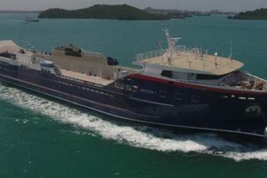 Seatransport 73m SLV was used as the trial platform for the MMR concept.