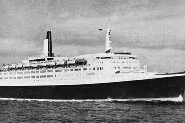 The newly-completed ‘Queen Elizabeth 2’, described as the flagship of the British merchant fleet