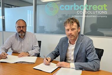 Netherlands-based companies VDL AEC Maritime and Carbotreat will offer carbon capture and storage (CCS) solutions for LNG and HFO fuelled vessels.