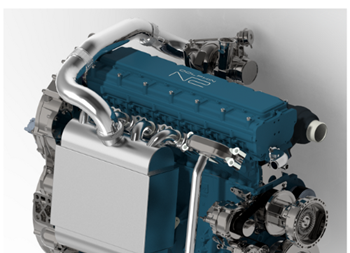 HydroMAR-E, a collaboration between Dolphin N2, Brighton University and Hiflux, is developing a mono-fuel hydrogen version of the recuperated split cycle engine, which can be used in a range of heavy-duty applications for land and sea.