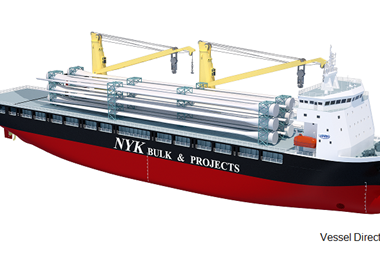 NYK Group's new heavy lift vessels will be equipped with J-ENG 6UEC35LSE-Eco-B2-SCR engines.