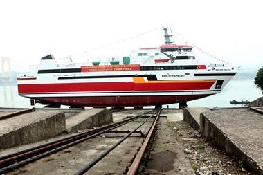 The ‘Berlin-Ramelau’ RoPax Photo: Damen