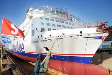 Stena Line has launched its new E-Flexer, the 'Stena Estrid' Photo: Stena Line