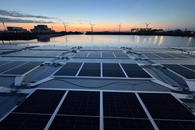 A close up of the panels installed on the Vertom Tula