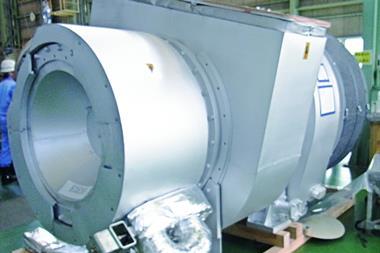Replacing several parts on a standard MET Turbocharger allows retrofitting to an integrated EGB turbocharger (credit: MHI-MME)