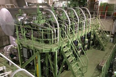 The 3 x 210,000 dwt vessels will be equipped with MAN B&W 6G70ME-GI Mk 10.5 main engines. (credit: MAN ES)