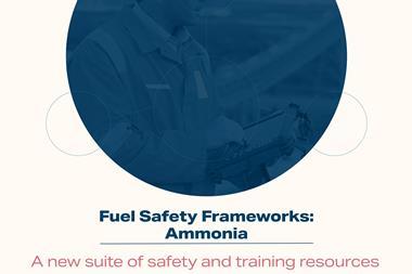 Fuel safety framework: ammonia ad