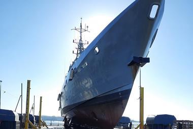 Damen UK Service Hub will rebuild and refurbish the seals, shaft, and propeller of 42/07 HMC Valiant for the UK Border Force