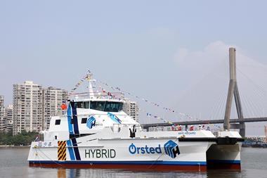 MHO ‘Asgard’ and MHO ‘Apollo’ can operate with zero emissions Photo: Incat Crowther