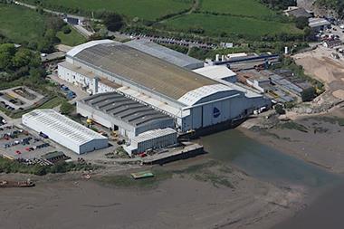 Harland & Wolff's owners InfraStrata confirmed that the Appledore site in Devon was fully operational in August 2021, little over 2 years after its closure in 2019