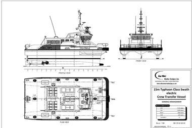 The Zephyrus project includes UK-designed full-electric CTVs.