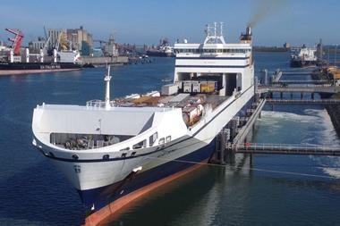 The Bore Song, chartered by P&O Ferries