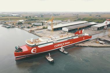 A Galeotta will be the first LNG-fuelled vessel to serve Corsica when it enters service later in 2022.