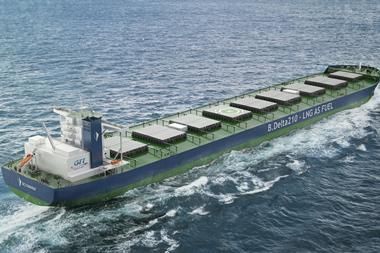 LNG-fuelled Newcastlemax with Mark III membrane tank