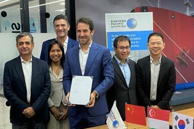 Eastern Pacific Shipping announced the signature of a VLEC novation and charter contract on 23 October. (credit: EPS)