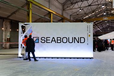 Seabound onboard CCUS container