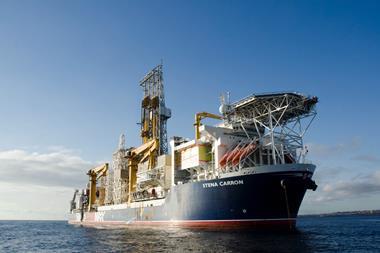 The 228m drillship Stena Carron