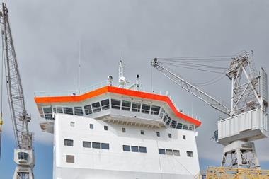 Gibdock has completed a 11-day renewal project on the Seatruck Ferries container/ro-ro vessel 'Clipper Point'