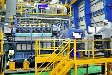 HHI-EMD has successfully tested an LNG and hydrogen fuel mix in a 1.5MW HiMSEN engine at HHI-EMD’s R&D centre.