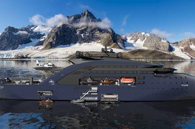 Ulstein's new Thorium Molten Salt Reactor (MSR)-powered replenishment, research and rescue (3R) design concept, Ulstein Thor, would operate as a mobile power/charging station for a new breed of battery driven cruise ships.