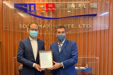 SDARI has designed a methanol-fuelled variant of its 85,000dwt bulker series design