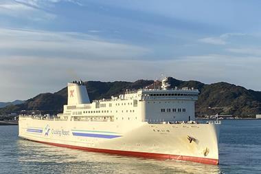 The SOLEIL ferry during fully autonomous ship navigation systems demonstration test