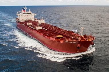 The methanol-fuelled Capilano Sun is one of the tankers currently being operated by MOL.