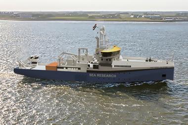 High-capability new research platform for the Dutch fleet, the 80m Anna Weber-van Bosse.
