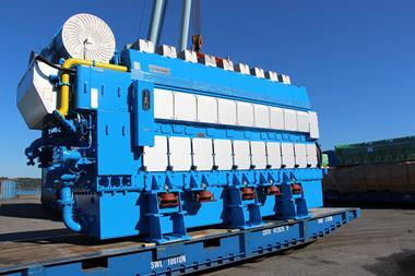 Bergen Engines' last major product development was the B36:45 gas engine in 2018 (pictured).