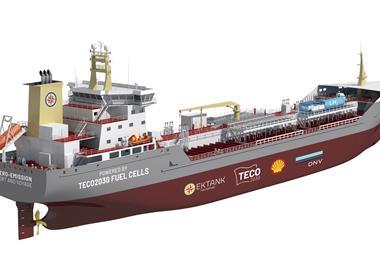 TECO 2030 has launched a hydrogen powered tanker concept, Hy-Ekotank, with partners Ektank AB, Shell Shipping and Maritime, and DNV.
