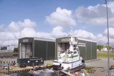 Chesapeake Shipbuilding (pictured) was one of four yards to be awarded grants of over $1mn under the Small Shipyard Grant Program.