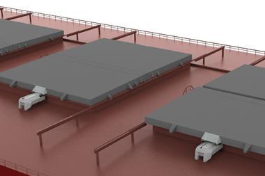 MacRack reduces maintenance work for the shipowner, and the shipyard’s installation work is also simpler because fewer components need to be installed on the coaming