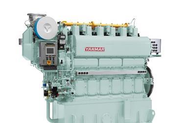 Yanmars 6EY22ALDF dual fuel engine