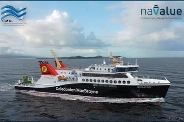 A higher capacity, but compact new class of ferry will serve the Scottish west coast island of Islay