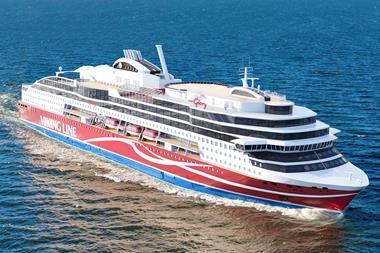 The Viking Grace will be the first passenger ship of its kind to utilise Azipod propulsion when it enters service in 2021 (credit: Viking Line)