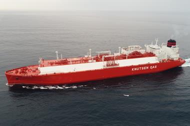 A Knutsen OAS LNG carrier