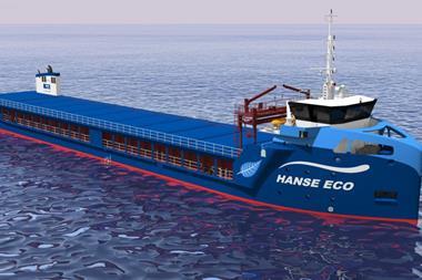 A new profile for intra-European trade. (credit: Groot Ship Design).