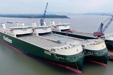 The new hybrid ro-ro offers increased 40% more capacity and a significantly lower environmental footprint than Finnlines existing vessels.