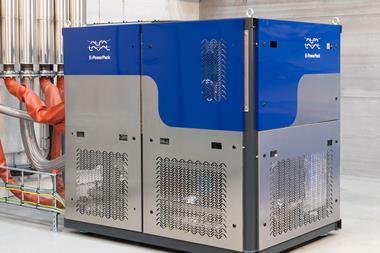 Alfa Laval's E‑PowerPack waste heat recovery unit can generate electricity from many different heat sources on board.