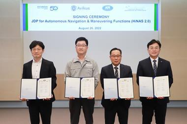 Korean Register (KR), Hyundai Heavy Industries (HHI), its subsidiary Avikus, and the Liberian Registry (LISCR) signed an MoU in late August to collaborate on bringing the Hyundai Intelligent Navigation Assistant System (HiNAS 2.0) to market.