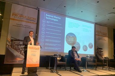 Nick Contopoulos of Anemoi told the conference that the wind probability matrix was a multiplier in the current external power matrix formula.