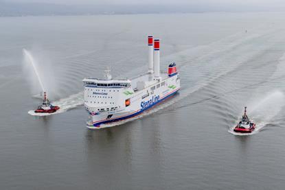 A photo of Stena Connecta on the water