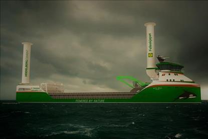LR is collaborating with Egil Ulvan Rederi in the development of a 5,500 dwt self-discharging bulk carrier design, featuring a hydrogen-burning engine as well as a fuel cell system.