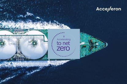Front page of Accelleron's Accelerating to Net Zero document
