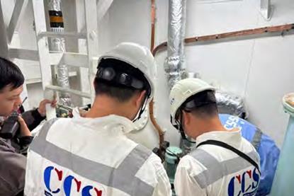 CCS staff at work source CCS